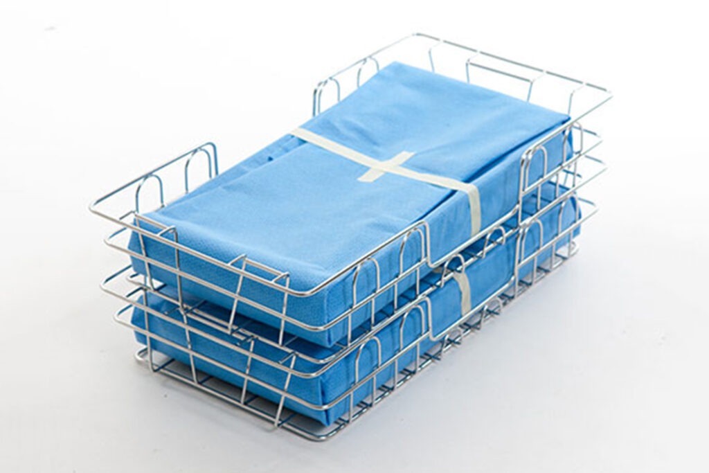 Product thumbnail - Paniers de transport grillagés Sterisystem® Perfo-Safe®